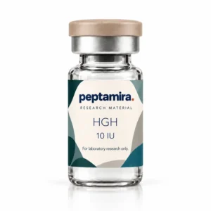 Peptamira HGH 10 IU research vial