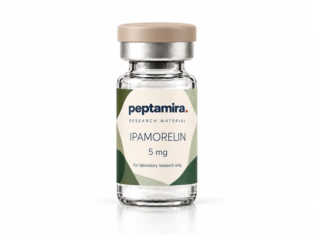 Peptamira Ipamorelin 5 mg research vial