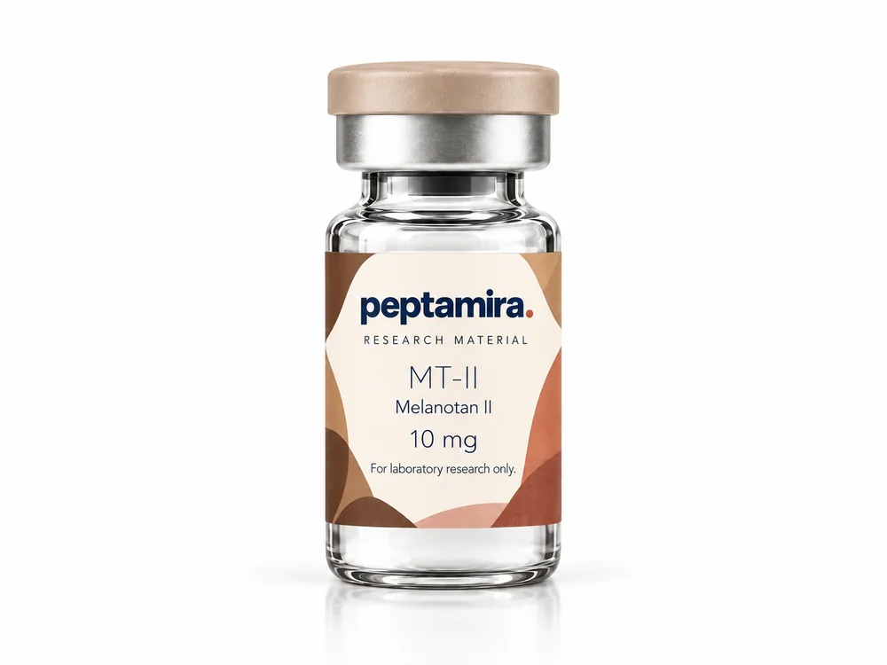 Peptamira MT-II (Melanotan II) 10 mg research vial