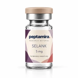 Peptamira Selank 5 mg research vial