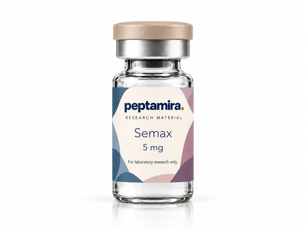 Peptamira Semax 5 mg research vial