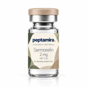 Peptamira Sermorelin (GRF 1–29) 2 mg research vial