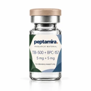 Peptamira TB-500 + BPC-157 5 mg + 5 mg research vial